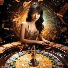 Live dealer rolling physical dice at rtp birutoto studio
